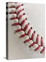 Lacing on Baseball-Tom Grill-Stretched Canvas
