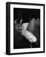 Lacing Up-null-Framed Photographic Print