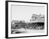 Lackawanna Railway Station, Mt. Pocono, Pa.-null-Framed Photo