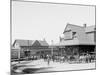 Lackawanna Railway Station, Mt. Pocono, Pa.-null-Mounted Photo