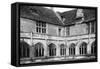 Lacock Abbey Cloisters-null-Framed Stretched Canvas
