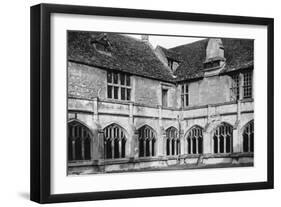 Lacock Abbey Cloisters-null-Framed Photographic Print