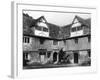 Lacock Abbey Courtyard-null-Framed Photographic Print