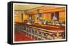 Laconia Restaurant and Cocktail Lounge, Lowell, Massachusetts-null-Framed Stretched Canvas