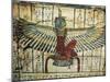 Lacquered Wood, Depicting Goddess Isis with Spread Wings, on Sarcophagus of Cesraperet-null-Mounted Giclee Print