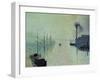 Lacroix Island "The Effect of Fog" 1888-Camille Pissarro-Framed Giclee Print