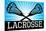 Lacrosse Blue Sports-null-Mounted Poster