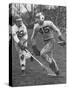 Lacrosse Game Between Johns Hopkins and Virginia-null-Stretched Canvas