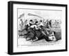 Lacrosse Played by the Dominion Club of Montreal at the Capitoline Grounds-null-Framed Giclee Print