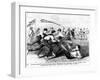 Lacrosse Played by the Dominion Club of Montreal at the Capitoline Grounds-null-Framed Giclee Print