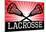 Lacrosse Red Sports-null-Mounted Poster