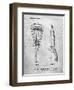 Lacrosse Stick 1936 Patent-Cole Borders-Framed Art Print
