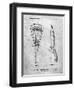 Lacrosse Stick 1936 Patent-Cole Borders-Framed Art Print