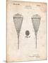 Lacrosse Stick 1948 Patent-Cole Borders-Mounted Art Print