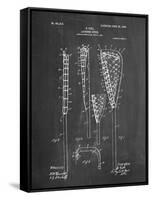 Lacrosse Stick Patent-null-Framed Stretched Canvas