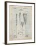 Lacrosse Stick Patent-Cole Borders-Framed Art Print