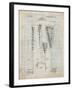 Lacrosse Stick Patent-Cole Borders-Framed Art Print