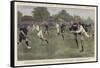 Lacrosse-Ernest Prater-Framed Stretched Canvas