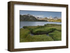 Lacs De Fen�e, Grandes Jorasses, Valais, Switzerland-Rainer Mirau-Framed Photographic Print