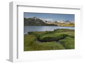 Lacs De Fen�e, Grandes Jorasses, Valais, Switzerland-Rainer Mirau-Framed Photographic Print