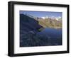 Lacs de Fenetre, Mont Blanc, Grand Jorasses, Val Ferret, Valais, Switzerland-Michael Jaeschke-Framed Photographic Print