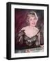 Lacy Lingerie Pin-Up-Charles Woof-Framed Photographic Print