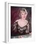 Lacy Lingerie Pin-Up-Charles Woof-Framed Photographic Print