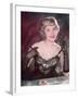 Lacy Lingerie Pin-Up-Charles Woof-Framed Photographic Print