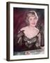 Lacy Lingerie Pin-Up-Charles Woof-Framed Photographic Print