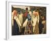 Lad Has Wormed His Way Into the Girl's Round Dance, 1902-Andrei Petrovich Ryabushkin-Framed Giclee Print