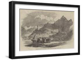 Ladak, the Capital of Little Thibet, Party of Punjaub Irregulars-null-Framed Giclee Print