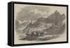 Ladak, the Capital of Little Thibet, Party of Punjaub Irregulars-null-Framed Stretched Canvas