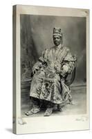 Ladapo Samuel Ademola, Later the 7th Alake of Abeokuta, England, 1904-Louis Adolph Langfier-Stretched Canvas