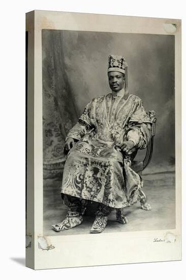Ladapo Samuel Ademola, Later the 7th Alake of Abeokuta, England, 1904-Louis Adolph Langfier-Stretched Canvas
