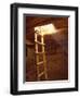 Ladder in a Kiva in Mesa Verde National Park, Colorado-Greg Probst-Framed Photographic Print