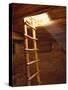 Ladder in a Kiva in Mesa Verde National Park, Colorado-Greg Probst-Stretched Canvas