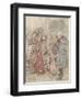 'Laden with Toys and Presents', 1915-Arthur Rackham-Framed Giclee Print