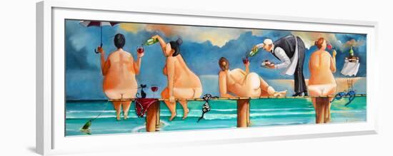 Ladies Afternoon II-Ronald West-Framed Premium Giclee Print