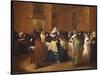 Ladies and Gentlemen in Carnival Costume in the Ridotto, Venice-Guardi-Stretched Canvas