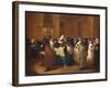 Ladies and Gentlemen in Carnival Costume in the Ridotto, Venice-Guardi-Framed Giclee Print