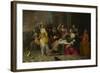 Ladies and Gentlemen Playing La Main Chaude, C. 1655-1665-Hieronymus Janssens-Framed Giclee Print