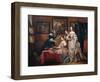 Ladies and maids-Lancelot Volders-Framed Giclee Print