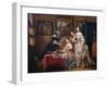 Ladies and maids-Lancelot Volders-Framed Giclee Print