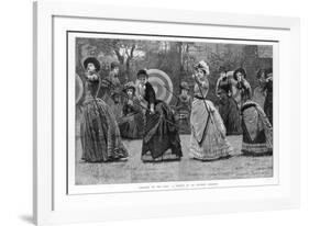 Ladies at an Archery Meeting-Lucien Davis-Framed Photographic Print