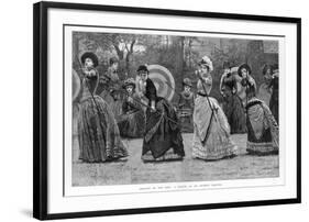 Ladies at an Archery Meeting-Lucien Davis-Framed Photographic Print