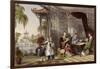 Ladies at Cards-Thomas Allom-Framed Art Print