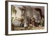 Ladies at Cards-Thomas Allom-Framed Art Print