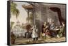 Ladies at Cards-Thomas Allom-Framed Stretched Canvas