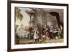 Ladies at Cards-Thomas Allom-Framed Premium Giclee Print