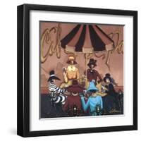 Ladies at Lunch-Jeff Williams-Framed Giclee Print